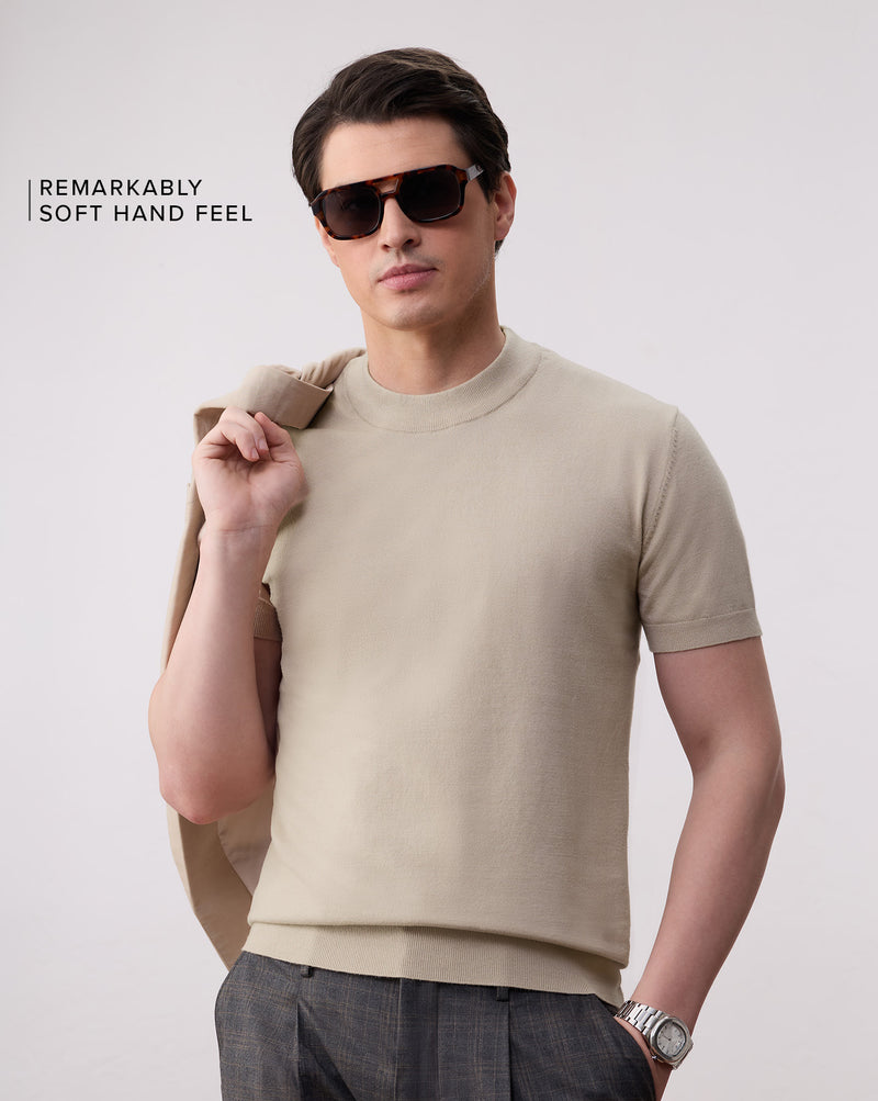 The Softmere™ T-shirt Beige