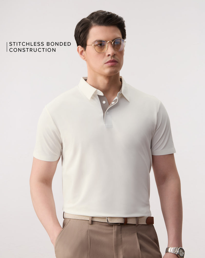 The Stitchless Polo White