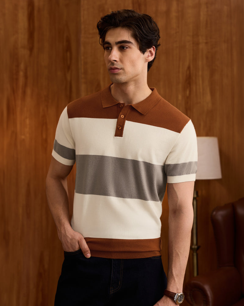 The Softmere™ Vista Polo Brown