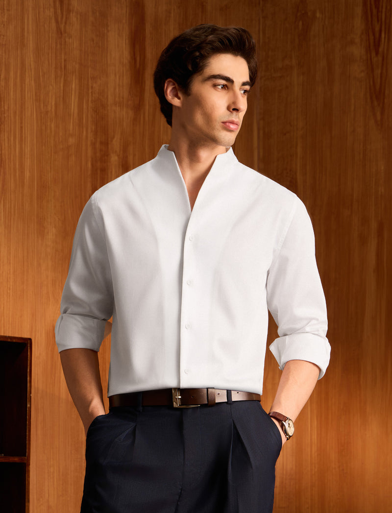 The Imperial Evening Shirt White