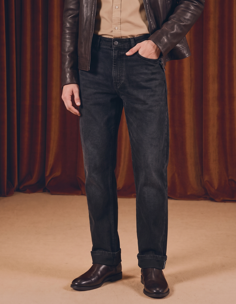 The Selvedge Reserve Charcoal Denim