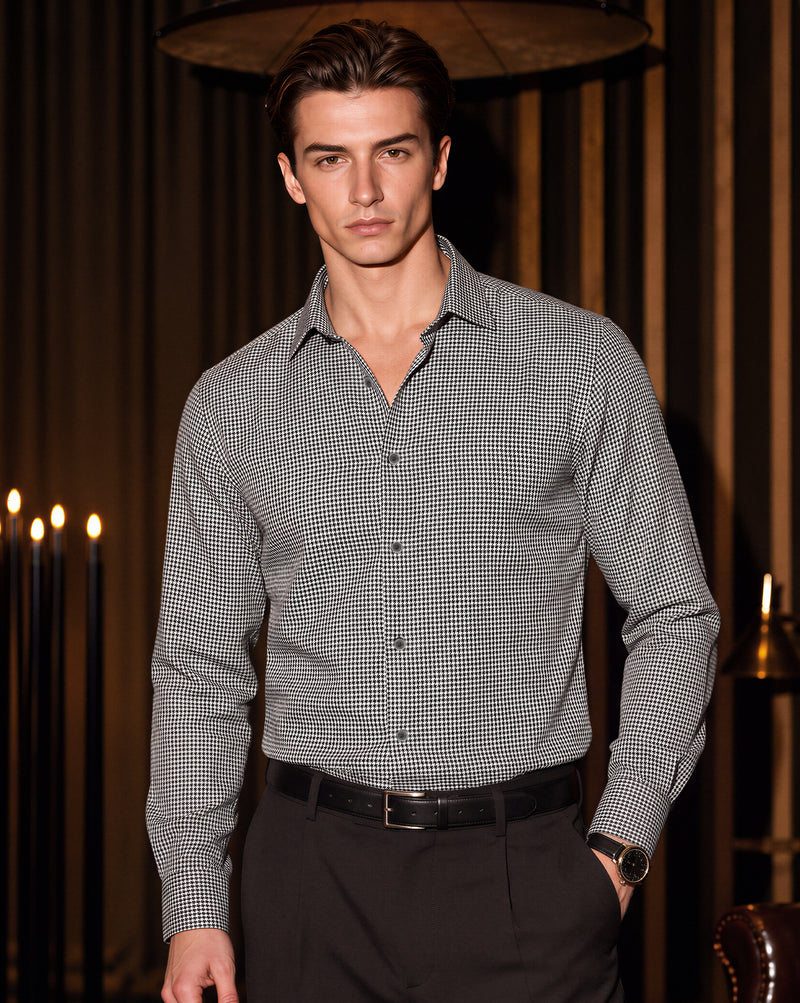 The Ashford Houndstooth Dress Shirt