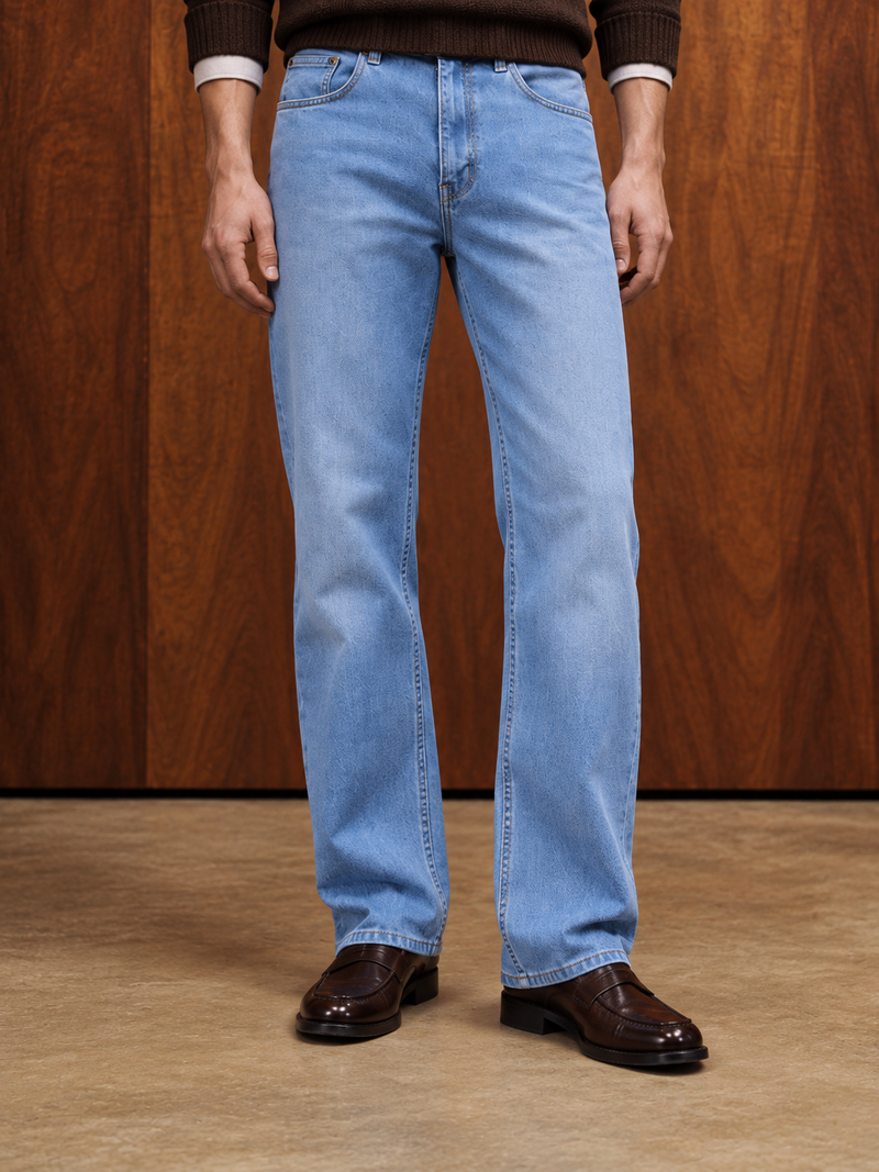 The Classic Ice Blue Denim