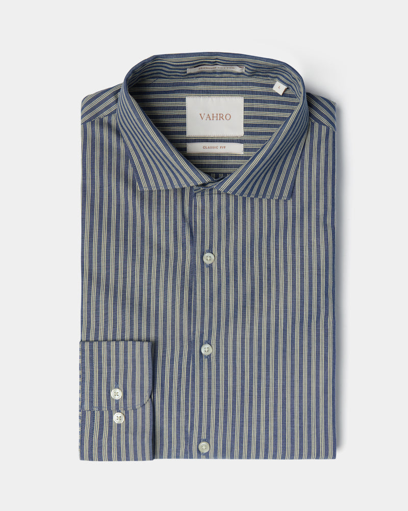 The Kingsley Stripes Nautical Dress Shirt