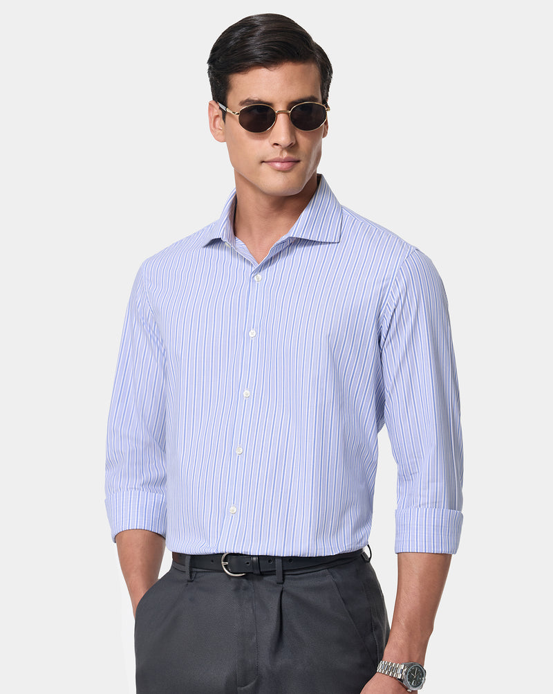 The Kingsley Stripes Skyline Dress Shirt