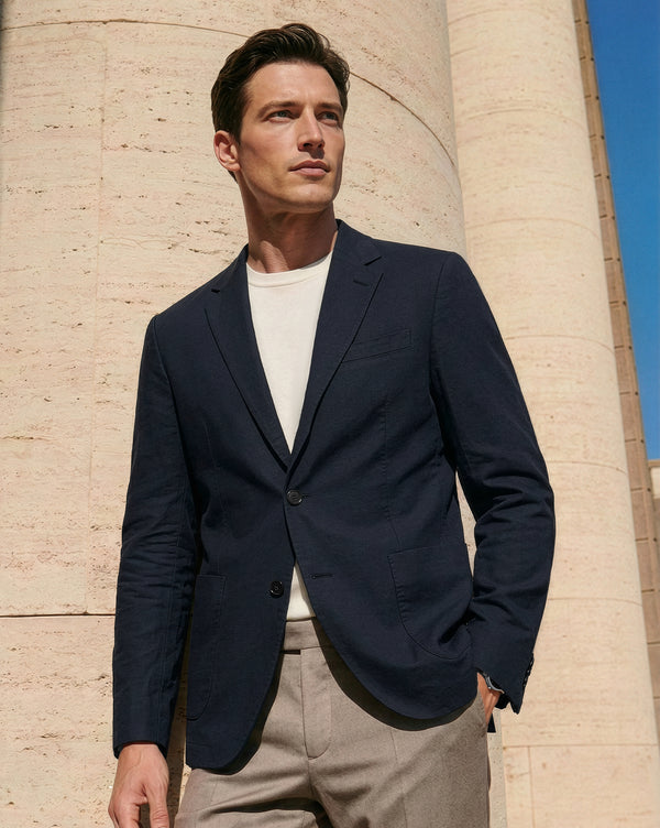 The Effortless Blazer Navy