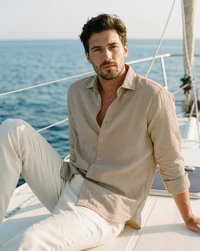 The Linen Rich Shirt Savannah
