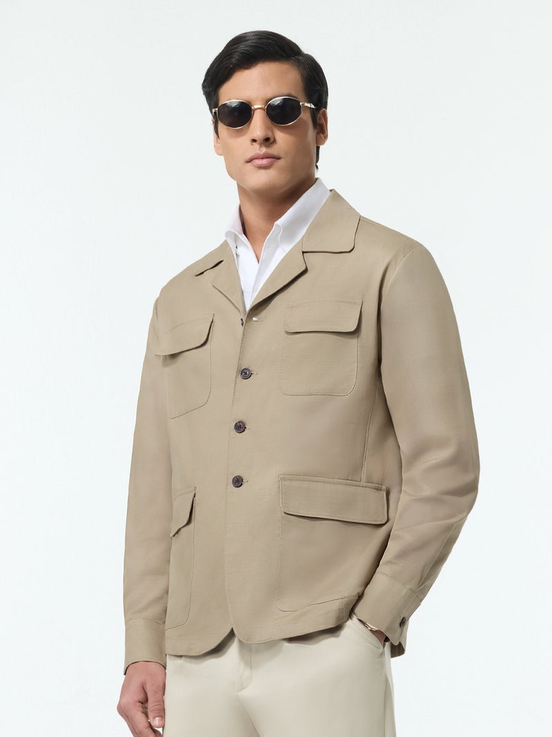 The Hunter Shacket Khaki