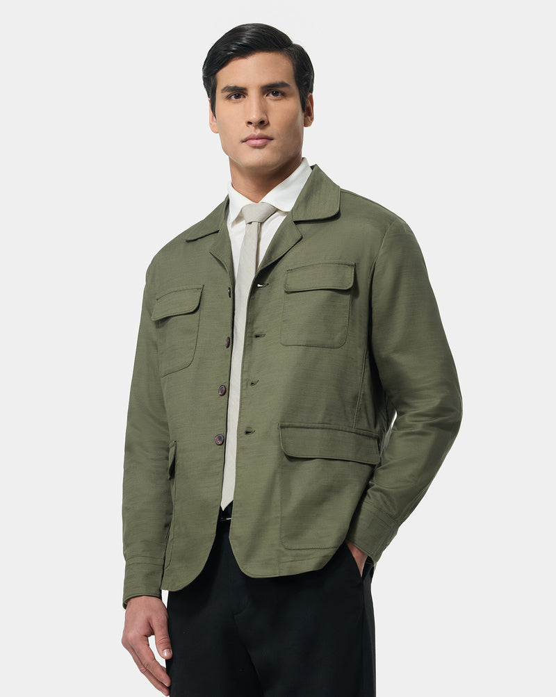 The Hunter Shacket Olive
