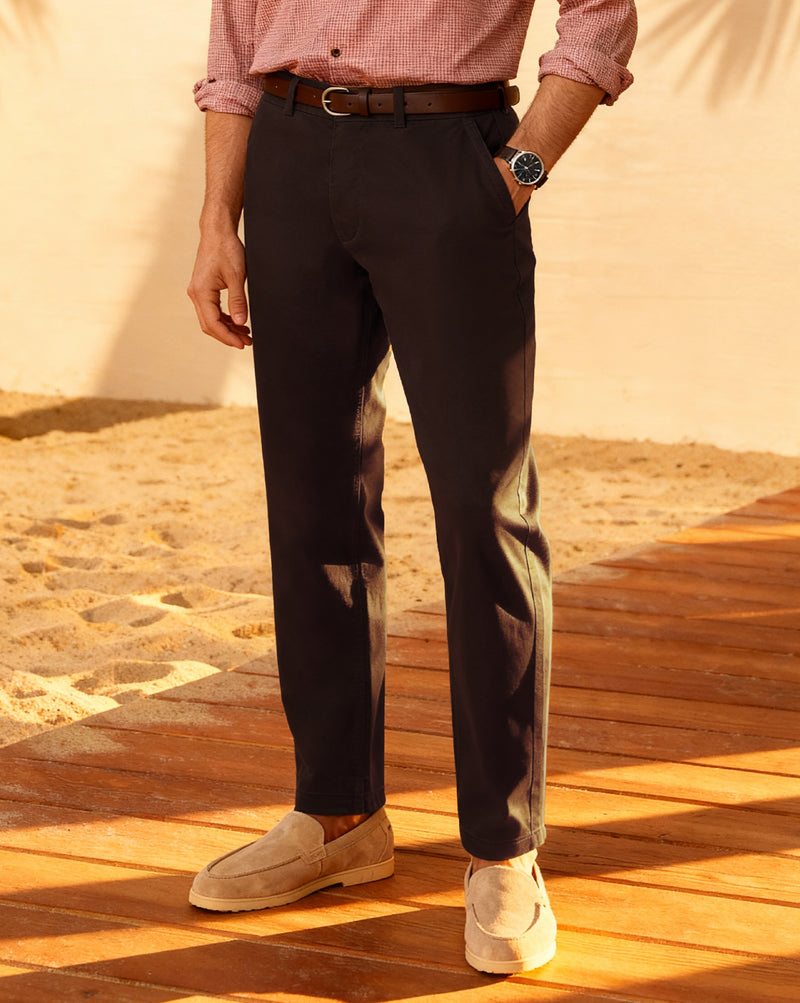 The Tailored Chino Basque Brown