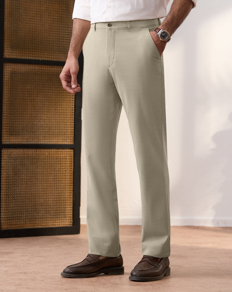 The 4 Way Stretch Pant Khaki