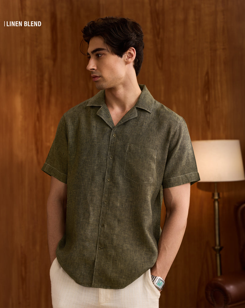 The Sandstone 100% Linen Shirt