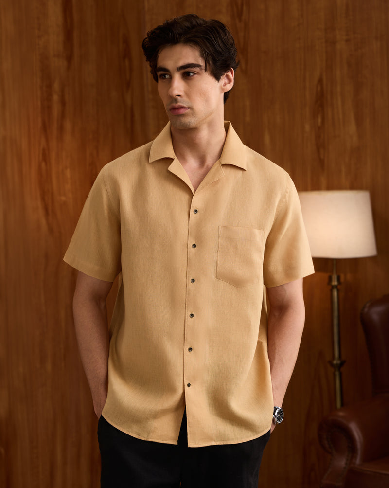 The Sunburst 100% Linen Shirt