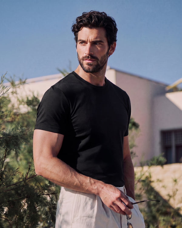 The Crew Neck T-shirt Black