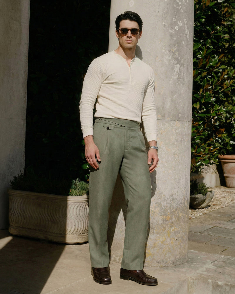 The Gurkha Runway Pant Toscano Green