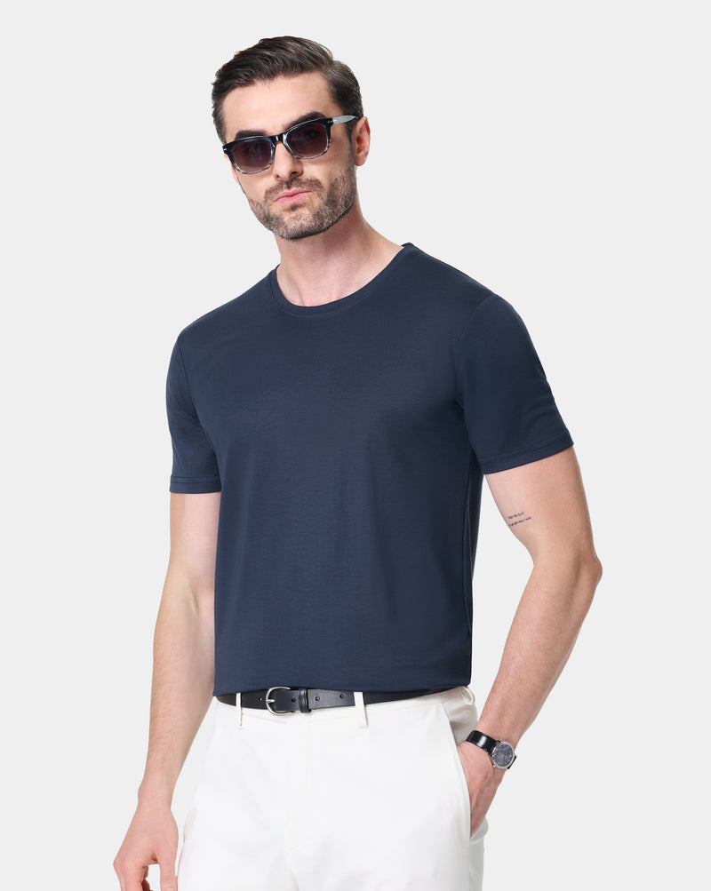 The Crew Neck T-shirt Navy