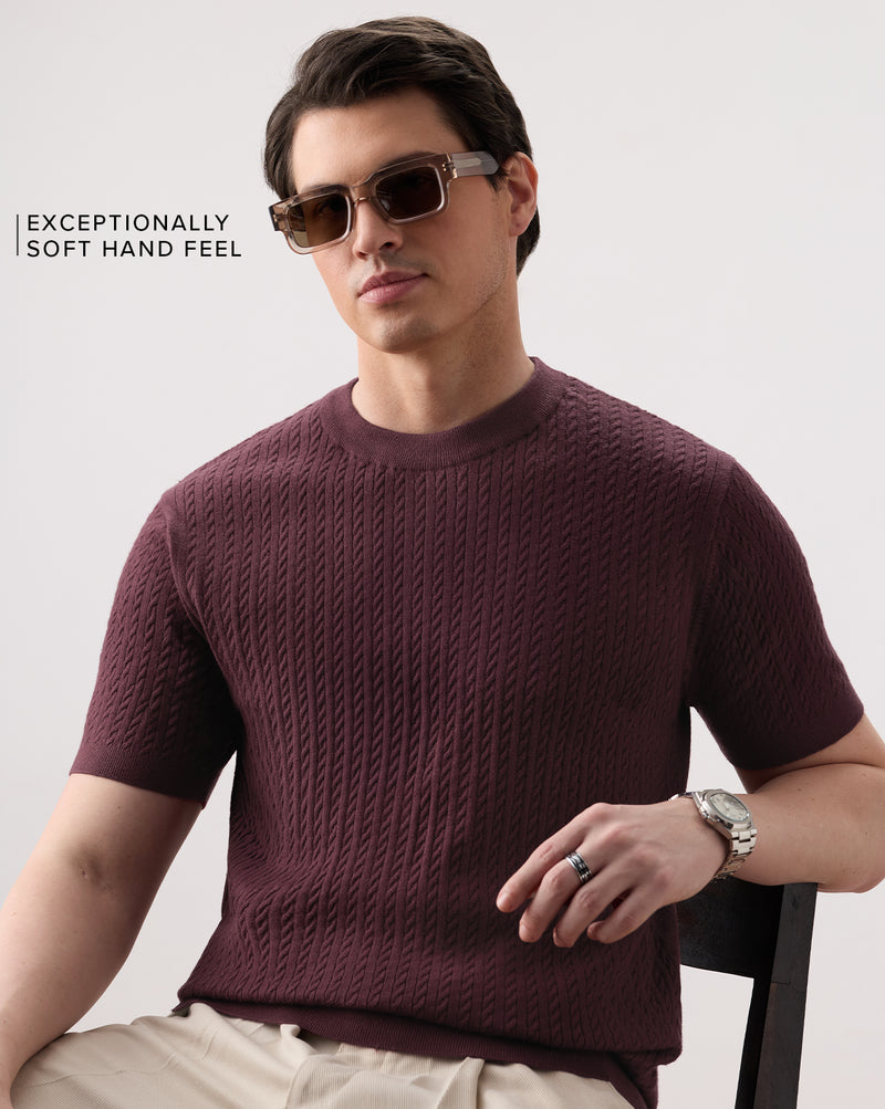 The Softmere™ T-shirt Maroon