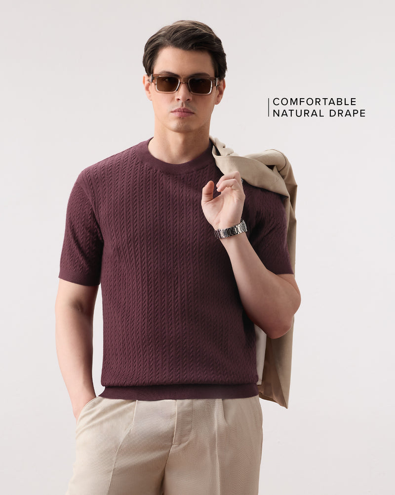 The Softmere™ T-shirt Maroon