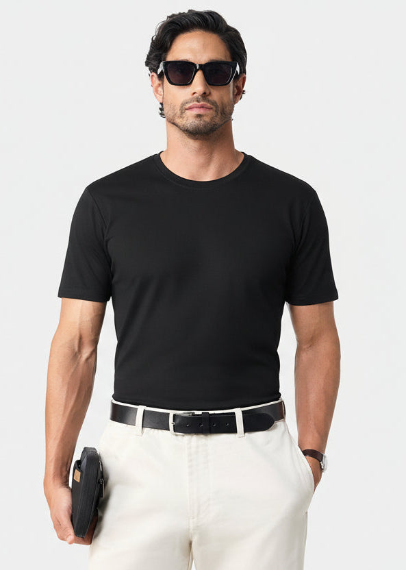 The Crew Neck T-shirt Black