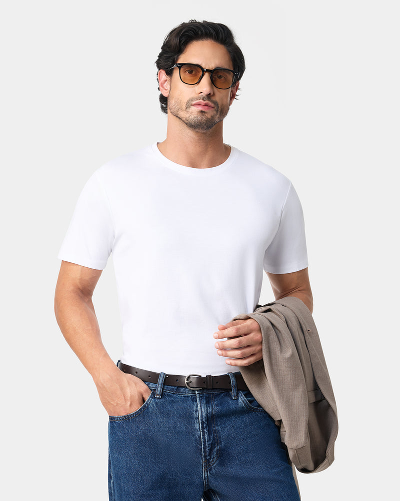 The Crew Neck T-shirt White