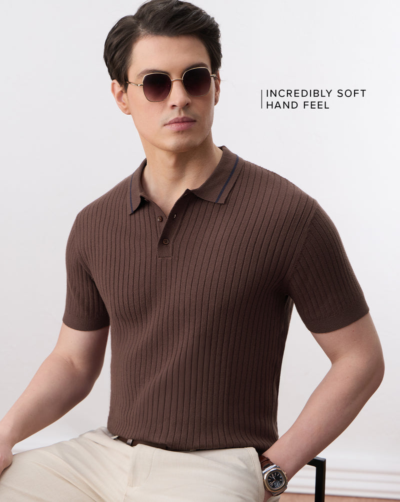 The Softmere™ Polo Brown