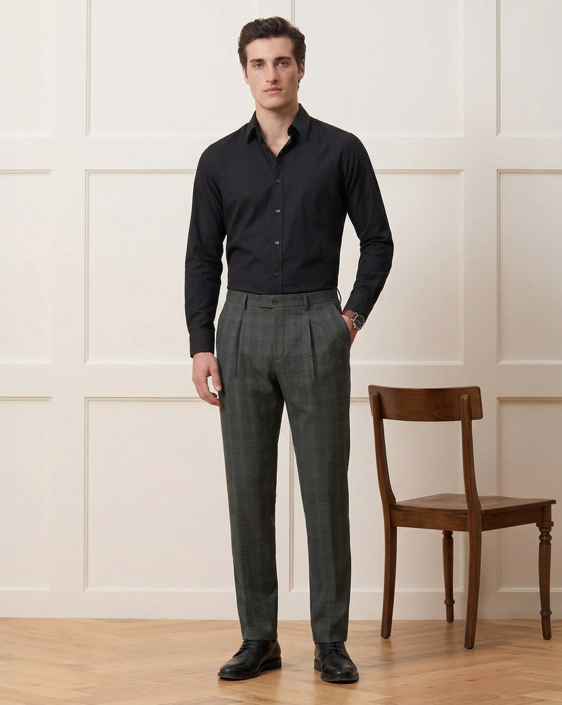 The Hawthorne Pleated Tailored Pant