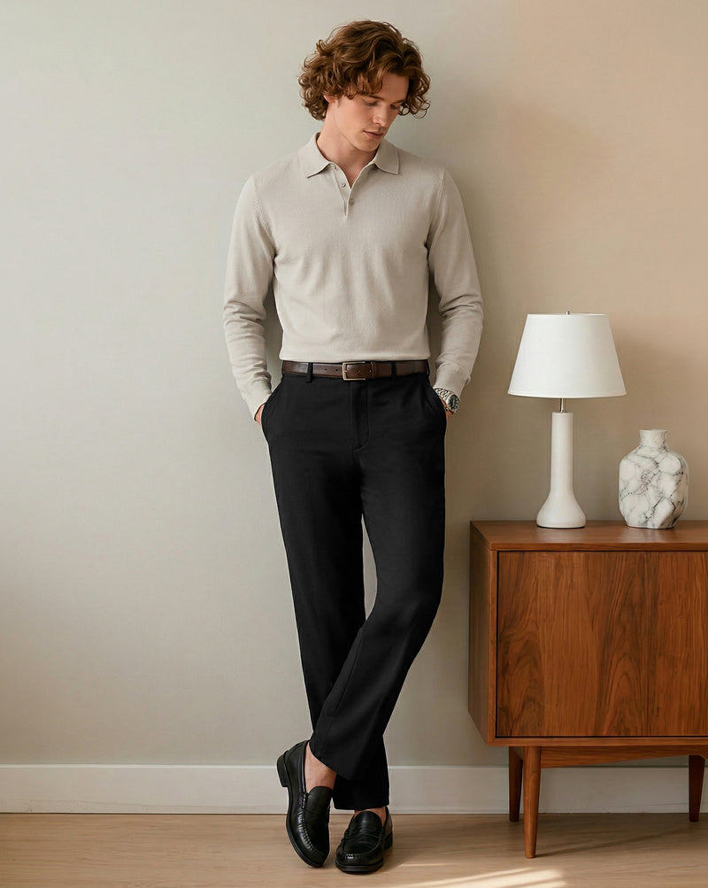 The 4 Way Stretch Pant Vesper Black