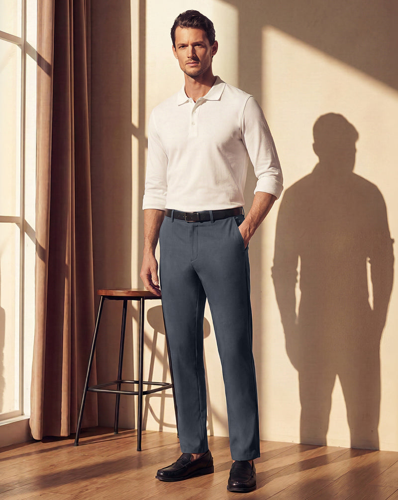 The No Brainer Pant Steel Grey