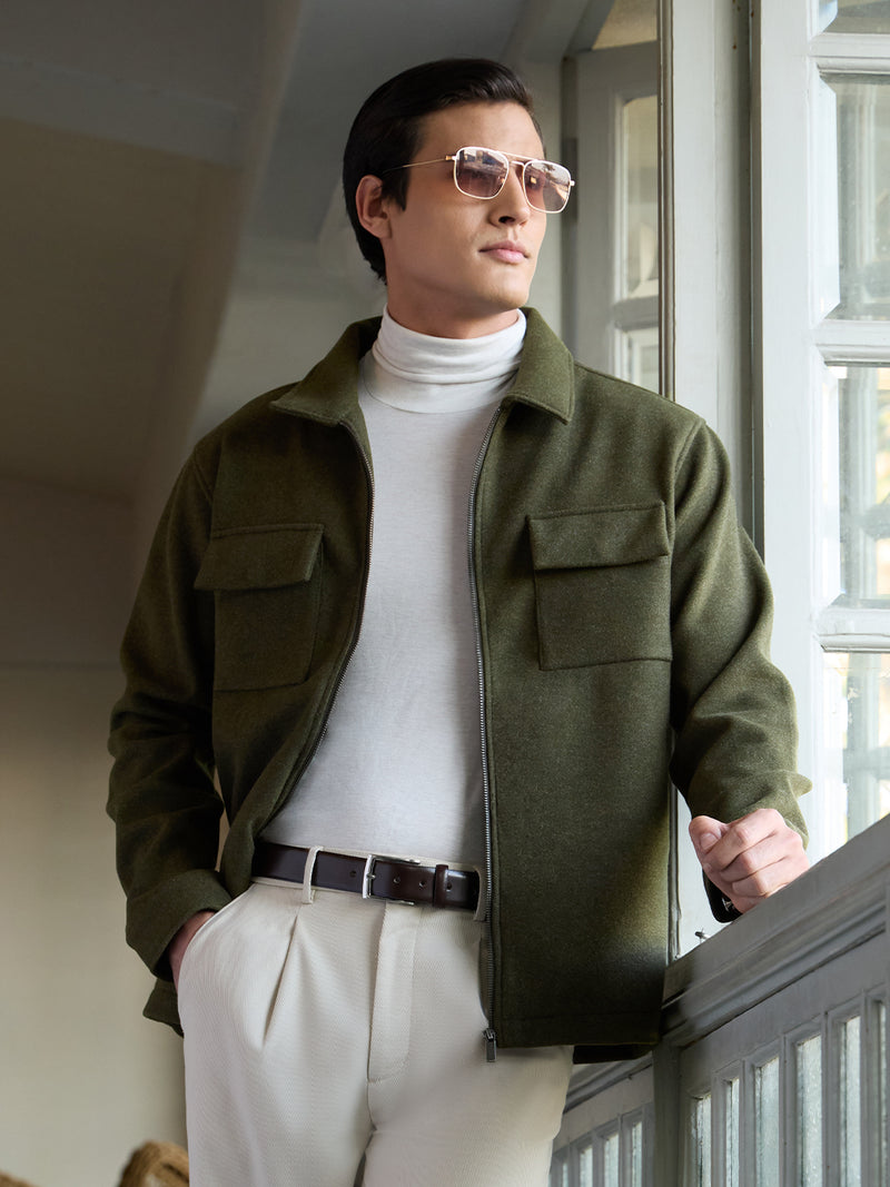 The Nordic Winter Jacket Olive