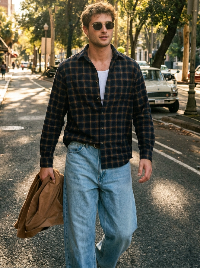 The Woodmere Heritage Flannel Checks Shirt